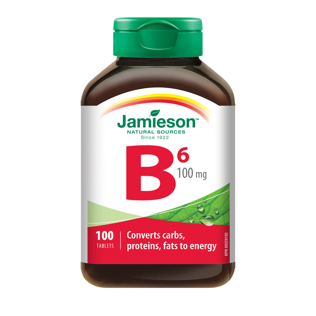 Jamieson Vitamin B6 100mg 100 - DrugSmart Pharmacy