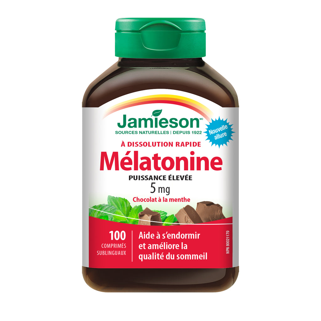 Jamieson Fast Dissolving Melatonin, 5mg 100 - DrugSmart Pharmacy