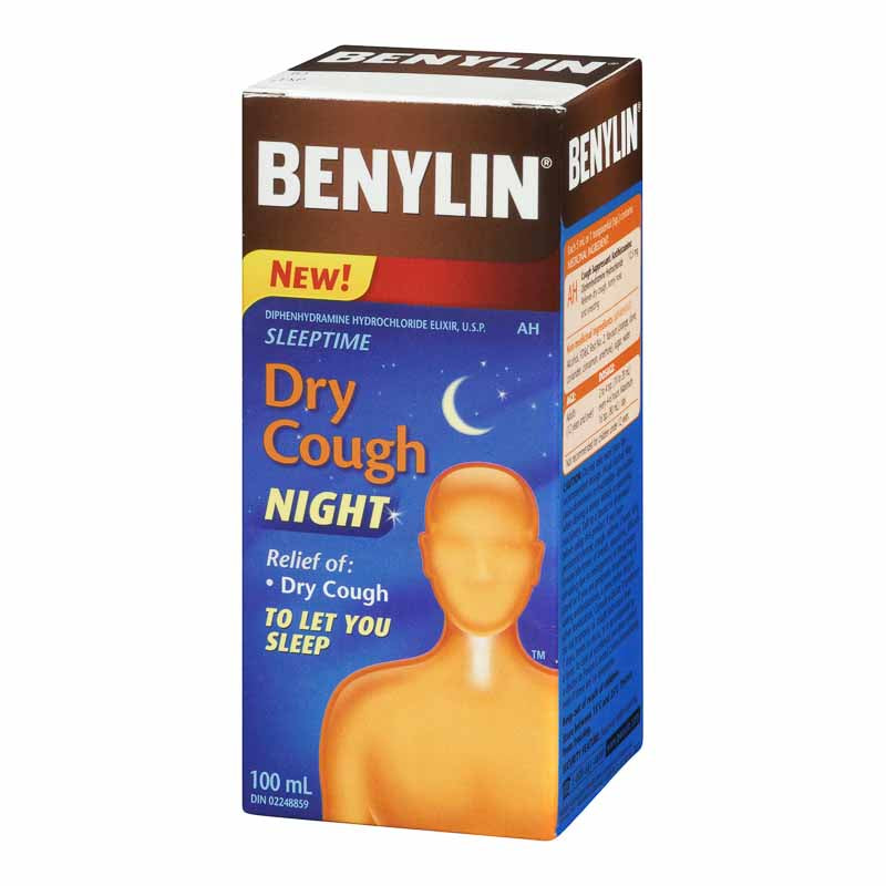 Benylin Dry Cough Night 100ml - DrugSmart Pharmacy
