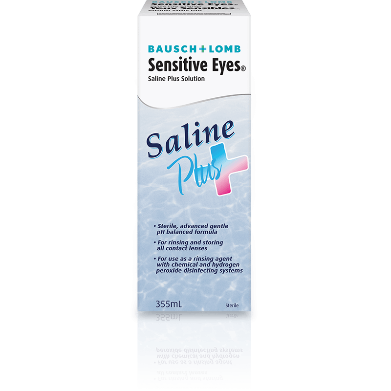 Bausch & Lomb Se Saline Sol Plus 355ml - DrugSmart Pharmacy
