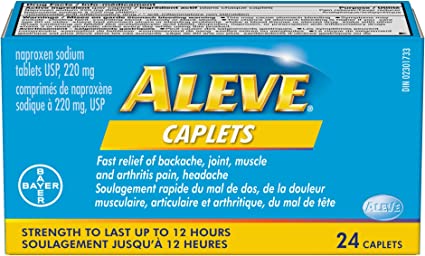 Aleve Caplets 220mg (24 caplets) - DrugSmart Pharmacy
