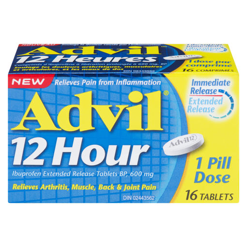 Advil 12 Hour 600mg 16 - DrugSmart Pharmacy