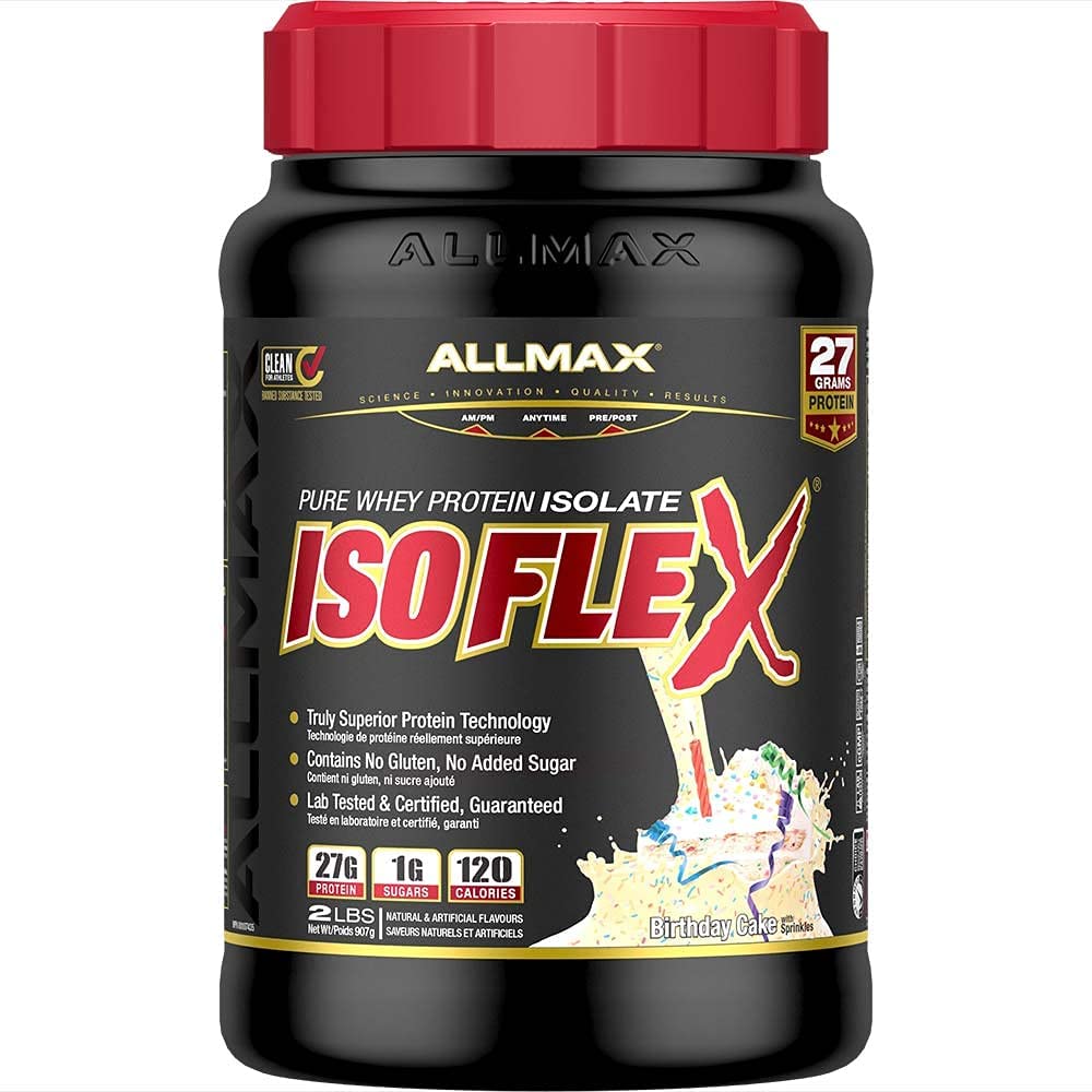 Allmax Isoflex Birthday Cake - DrugSmart Pharmacy