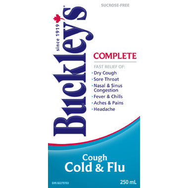 Buckley's Complete Cough Cold & Flu 250ml - DrugSmart Pharmacy