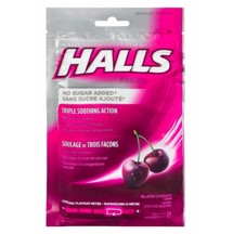 Halls Black Cherry S/F 25 - DrugSmart Pharmacy