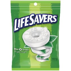 Lifesavers Wint O Green Bag 150g - DrugSmart Pharmacy