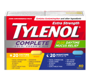 Tylenol Complete Extra Strength Day & Night Tab 40 - DrugSmart Pharmacy