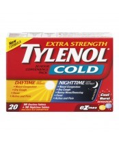 Tylenol Cold Extra Strength Day/Night Tab 10+10 - DrugSmart Pharmacy