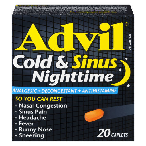 Advil Cold&Sinus Nighttime 20 - DrugSmart Pharmacy