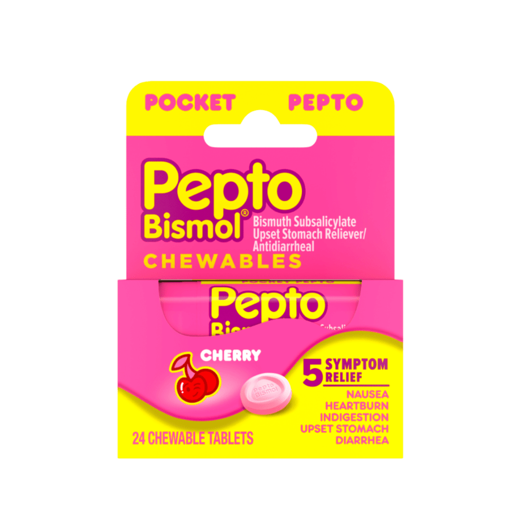 Pepto-Bismol™ To-Go Cherry Chewable Tablets - DrugSmart Pharmacy