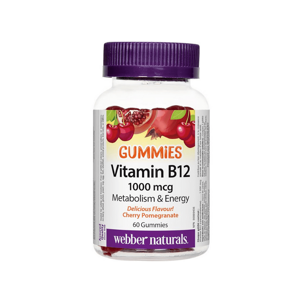 Webber Naturals® Vitamin B12 Gummies, 1000 mcg - DrugSmart Pharmacy