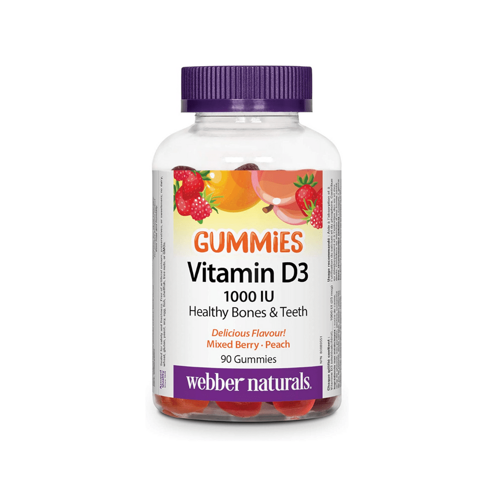 Webber Naturals® Vitamin D3 Gummies, 1000 IU - DrugSmart Pharmacy